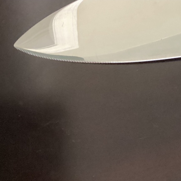 Cake Dessert Plate COALPORT SHREWSBURY VTG 10 3/8" Matching Knife Scalloped Rim - Picture 5 of 9